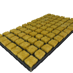 Rockwool boîte de 18 plateaux de 77pcs 3.5 x 3.5cm
