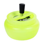 Drehaschenbecher Neon Yellow 13cm