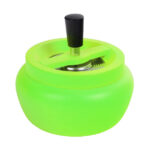 Drehaschenbecher Neon Grün 13cm