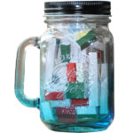 Gitty & Goeff filtre en bleu en verre