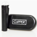 Clipper Metall Schwarz JET Flame