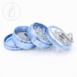 Sharpstone Grinder V2.0 Crank Top Blue 4 Parts