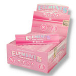 Elements King Size Papiere Rosa Slim Box