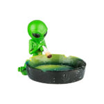 Ashtray Alien Green 12.5cm
