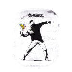 G-Rollz Banksy Flower Thrower "S" Rolling Tray (140 x 180mm)