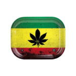 V-Syndicate Rasta Leaf "S" Rolling Tray (140 x 180mm