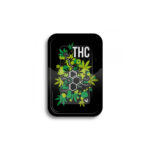 Plateau à Rouler Black THC Molecule "M" 175 x 275 mm