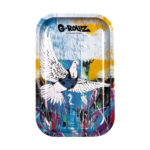 G-Rollz Vassoio per rollare Banksy Colomba antiproiettile "M" 175 x 275 mm