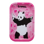 G-Rollz Banksy Panda Pink "M" Rolling Tray 175 x 275 mm