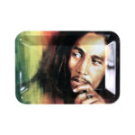 Bob Marley Rasta "S" Rolling Tray (125 x 180mm)