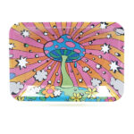 Psychedelic Mushrooms "S" Rolling Tray (125 x 180mm)