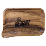 Plateau à Rouler Raw Bois "M" Avec Bec Verseur 175 x 275 mm